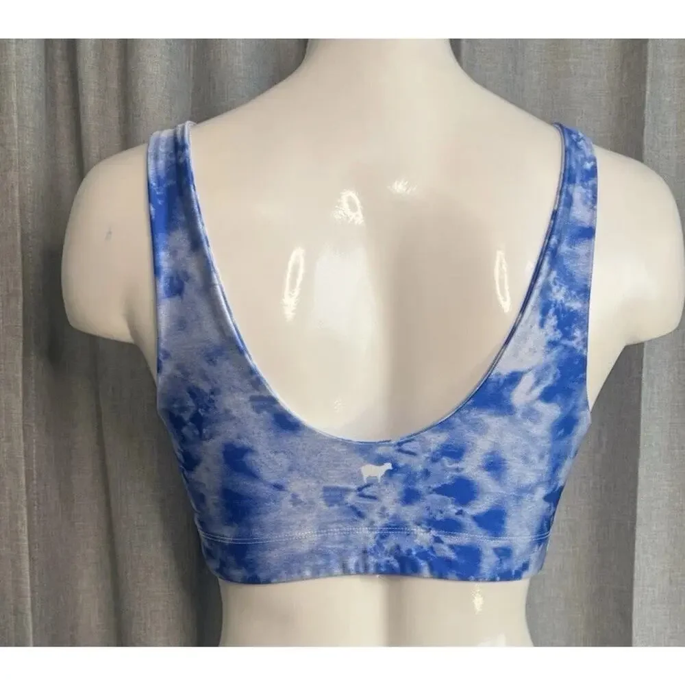 Goldsheep Sports Bra Size Small Blue Workout Running